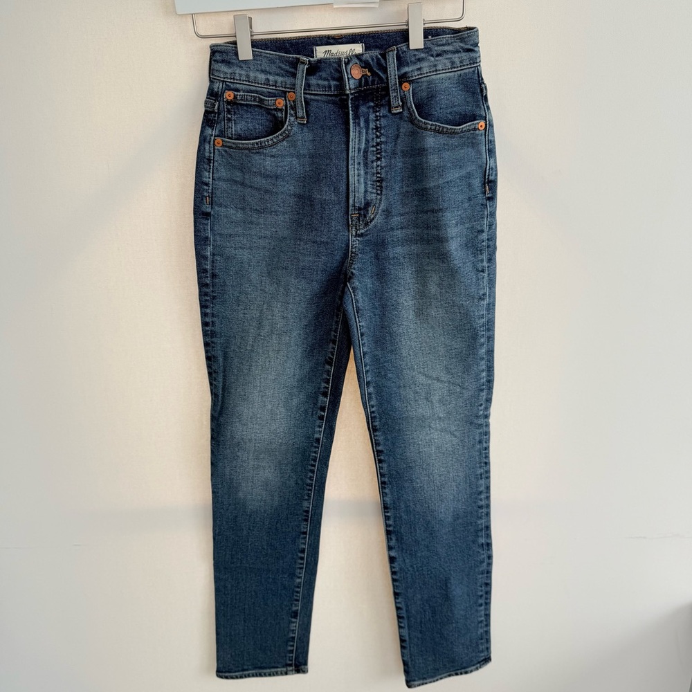 Madewell Women’s The Perfect Vintage Jean in Dark Blue size 23